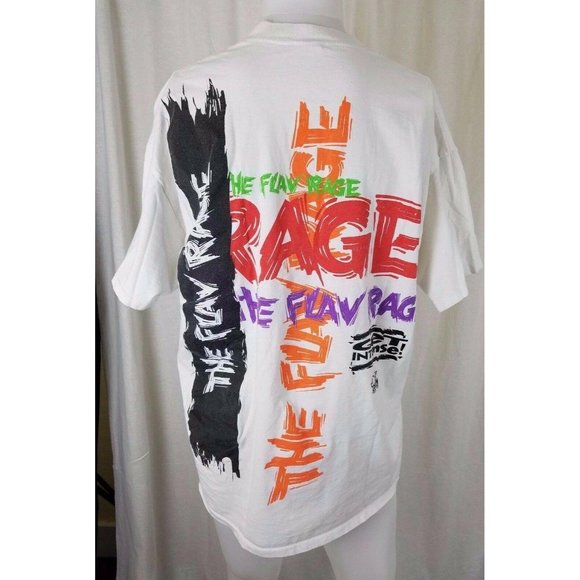 Minute Maid The Flav Rage Soda Promo Summer Jam Concert T-Shirt Tee Mens XL USA - Picture 1 of 8